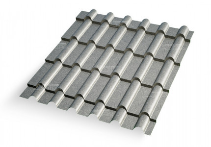 Металлочерепица Дюна 35 Matgranit NEW RAL 7024