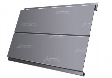 RAL7004 Металлический сайдинг Вертикаль Satin - RAL7004