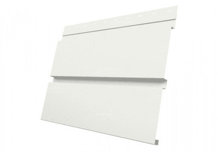 RAL9003 Металлический сайдинг Квадро брус Satin - RAL9003