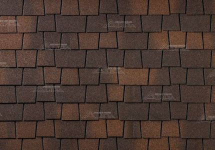 Гибкая черепица RoofShield Premium Эстейт Сибирский кедр
