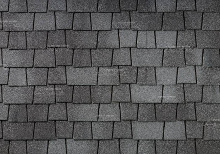 Гибкая черепица RoofShield Premium Эстейт Серый оникс