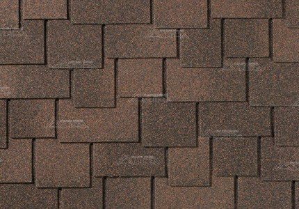 Гибкая черепица Quiet Tile Эклектика Буковое дерево